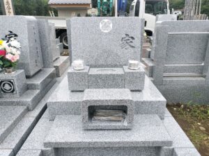 南柏霊園 2026年7月施工事例「シンプルで長く安心してお参りできるお墓を」2