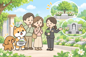 樹木葬・永代供養墓は現地見学してから決めるのがおすすめ