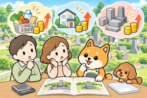 物価高騰は八柱霊園のお墓選びにも影響している？