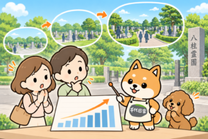 八柱霊園の応募状況は10年間でどう変わった？